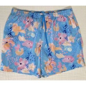 Chubbies Swim Trunks Mens Multi Color Blue Beach Pool 7in
